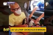 Cercado: incautan 11 kilos de marihuana de sujeto conocido como “Lex Luthor” peruano