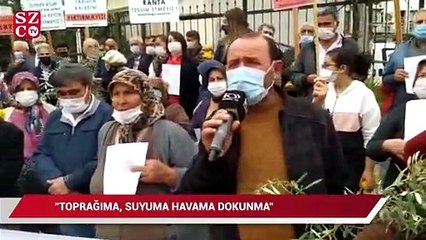 Mersin'de çevre eylemi: Betonlaşmak istemiyoruz