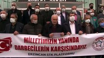 Erzincan’da STK’lardan emekli amirallerin bildirisine ortak tepki