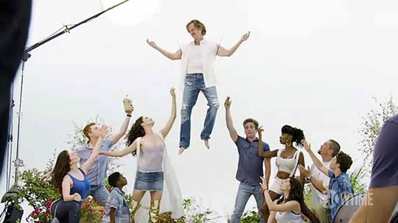 Season 8 Photoshoot Vibes w_ Cast - Shameless - William H. Macy & Emmy Rossum Series