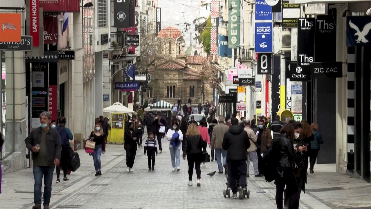 Griechenland öffnet Geschäfte wieder – trotz hoher Corona-Zahlen