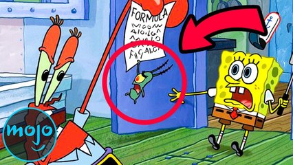 Top 10 Times Plankton Almost Got the Krabby Patty Formula