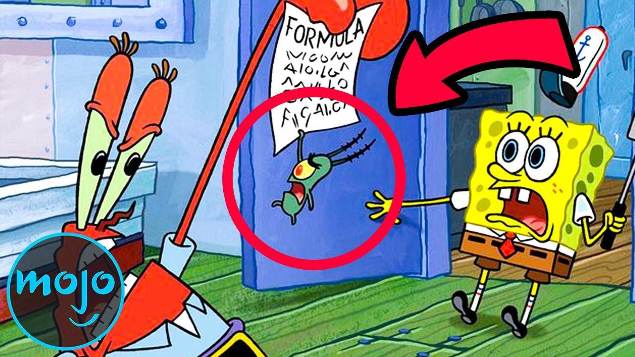 Top 10 Times Plankton Almost Got the Krabby Pat...
