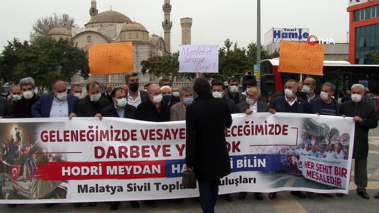 Malatya’da STK’lardan amirallerin bildirisine ortak tepki