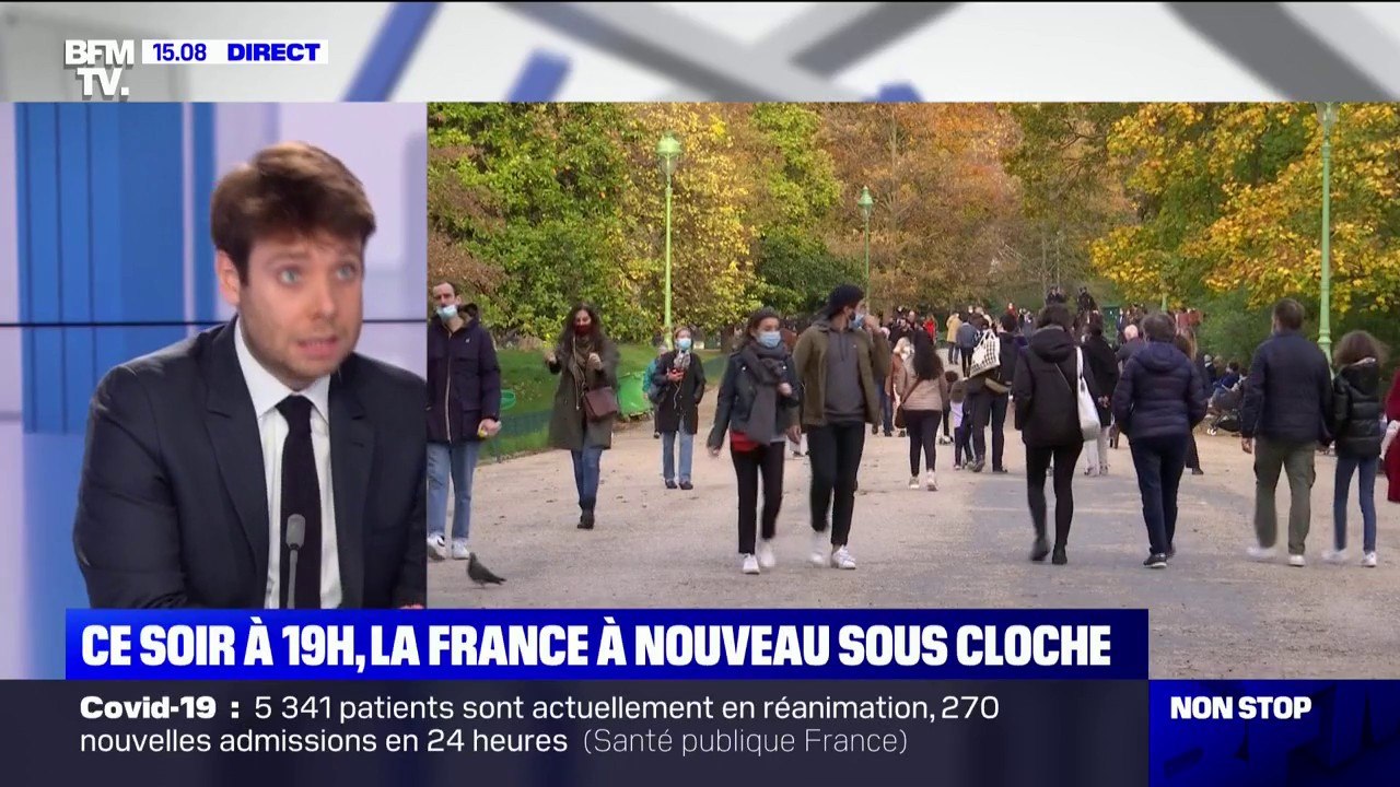 Ce soir à 19h, la France à nouveau sous cloche