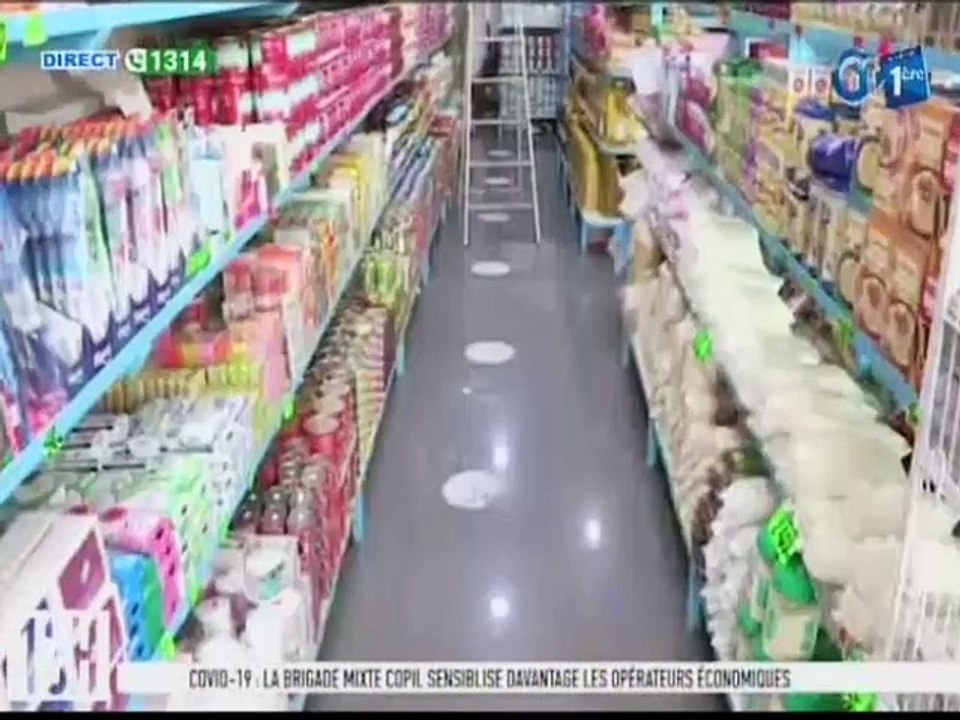 RTG/ COVID-19- La brigade mixte COPIL sensibilise d’avantage les opérateurs économiques