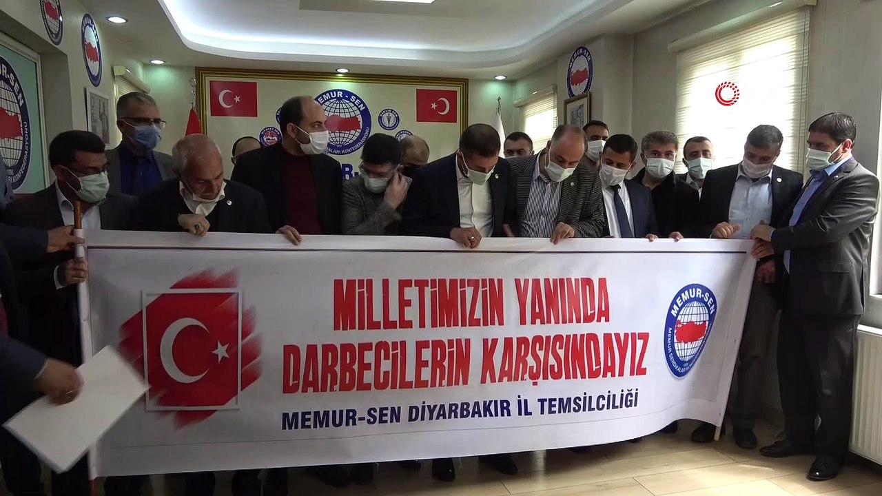 Memur-Sen Diyarbakır il yönetiminden emekli amirallerin bildirisine sert tepki