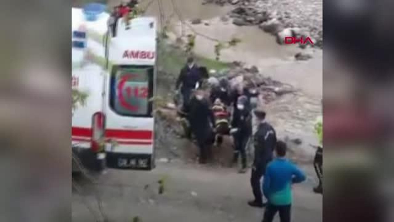 HES kapağı açıldı, derede akıntıya kapılan 4 işçiden 1'i öldü