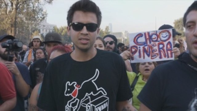 Gustavo Gatica espera justicia para las víctimas de mutilaciones oculares del estaliido social en Chile