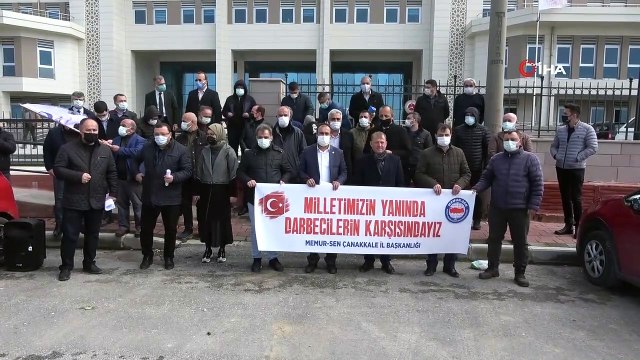 Çanakkale Memur-Sen’den emekli 104 amirale suç duyurusu