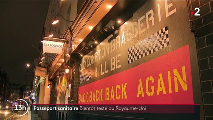 Royaume-Uni : vers une mise en place du passeport sanitaire