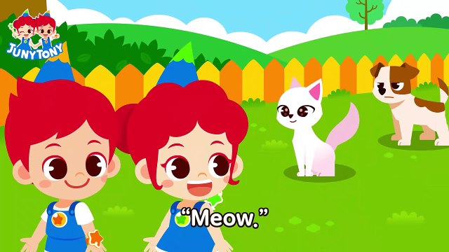 Dog Vs. Cat | Vs Series | Animal Song For Kids | Kindergarten Song | Junytony