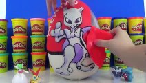Hand Crafted Kids MEWTWO POKEMON Play-Doh Egg