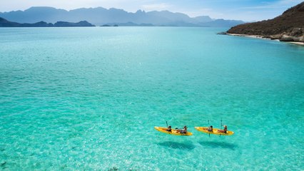 This Resort in Baja Mexico Is Surrounded by the Bluest Water You've Ever Seen
