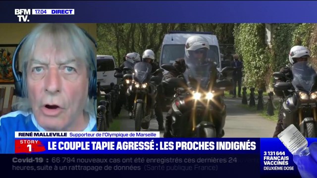 René Malleville: Tous les Marseillais ont été profondément choqués par l'agression du couple Tapie