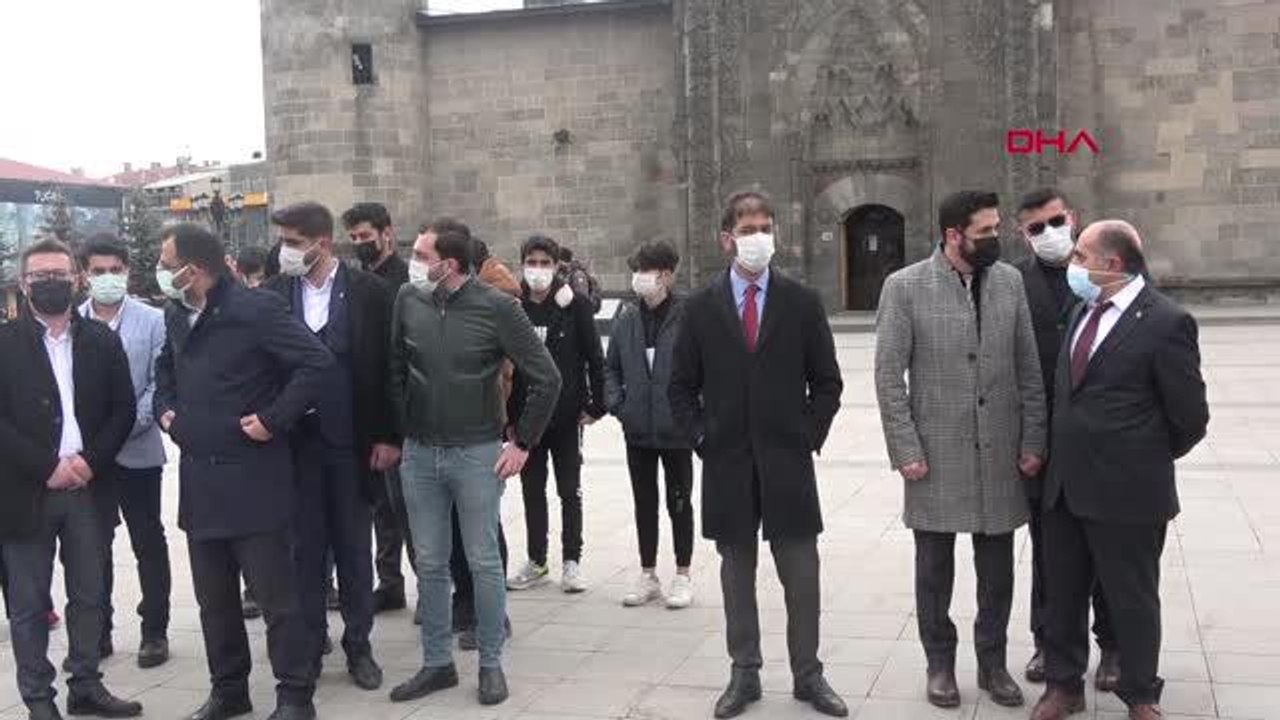 ERZURUM'DAKİ STK'LARDAN EMEKLİ AMİRALLERİN BİLDİRİSİNE TEPKİ