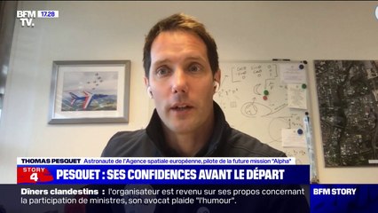 Thomas Pesquet: "Je pense que c’est normal d’avoir peur, mais il ne faut pas se laisser aller"