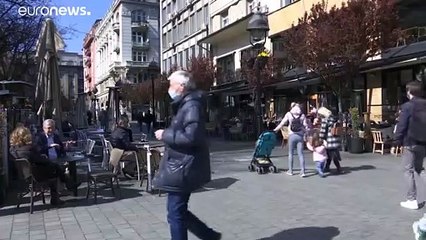 Кофе на террасе в Сербии