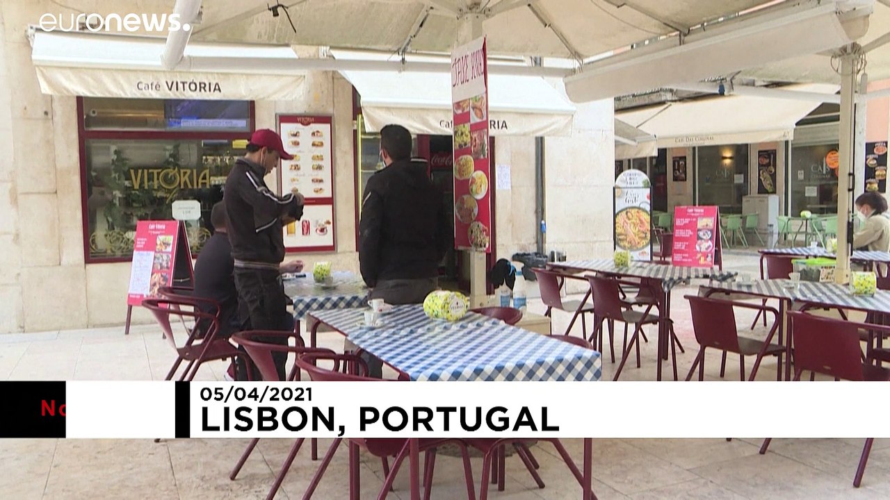 Portugal reopens cafe terraces and retail shops reopen as Greece eases some rules