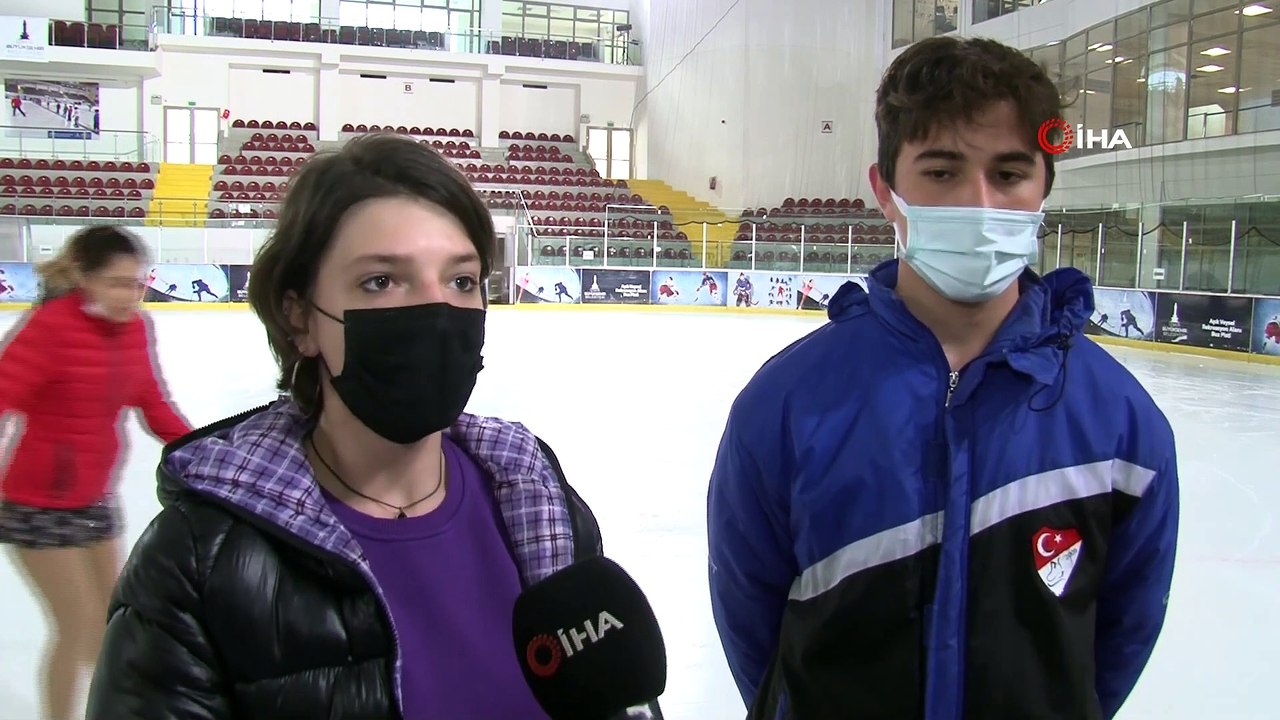 Ampute Kardelen, Buzda Kardelen Gibi Açıyor