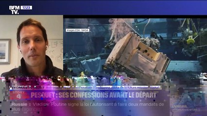 Story 3 : "La seconde fois, on a l'expérience", Thomas Pesquet se confie sur sa prochaine mission dans l'espace - 05/04