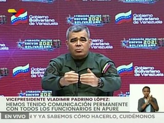 Vicepdte. Padrino López: Colombia no quiere resolver su guerra, por eso los acuerdos de paz fracasaron