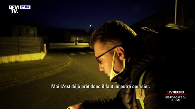 Si on refuse trop de courses, on peut être pénalisés : Livreur pour Uber Eats, Simon doit faire face à une forte pression dans son travail