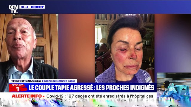 Story 6 : L'indignation des proches du couple Tapie après leur agression - 05/04