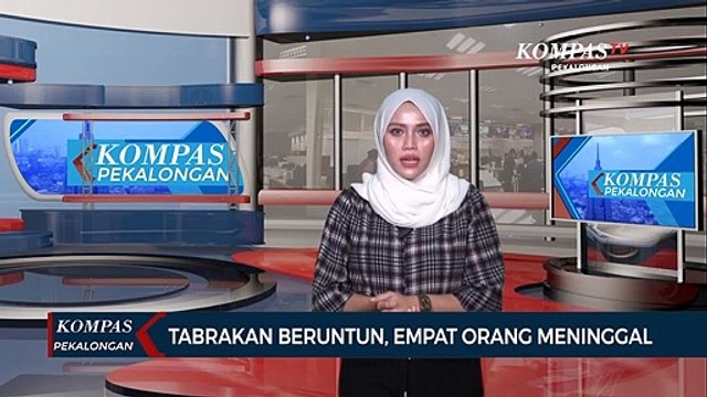 Tabrakan Beruntun Tewaskan Empat Orang