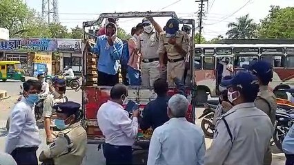 मास्क लगाए बिना निकलने वाले 22 व्यक्तियों को भेजा गया अस्थायी जेल