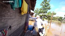 Vacinação no Amazonas avança de canoa pelos locais mais remotos