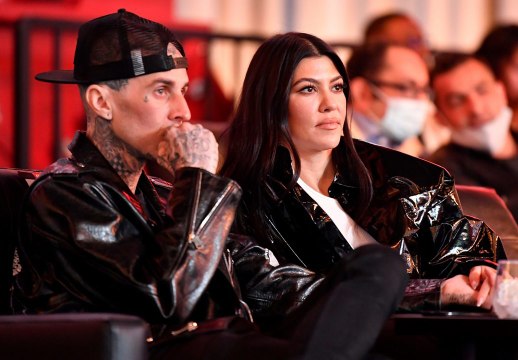 Travis Barker and Kourtney Kardashian Spent Easter Together