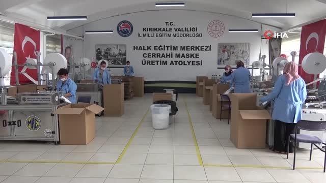 Son dakika haberleri! Milli Eğitim Bakanı Selçuk: Kırıkkale'de 183 milyon maske üretildi