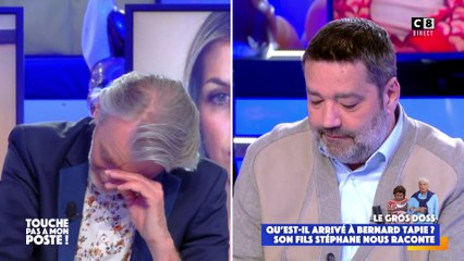 Bernard Tapie et sa femme agressés : Gilles Verdez en larmes dans TPMP
