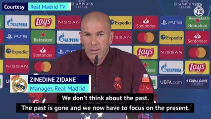 Zidane not looking back ahead of Real and Reds' re-run