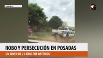 Robo y persecución en Posadas