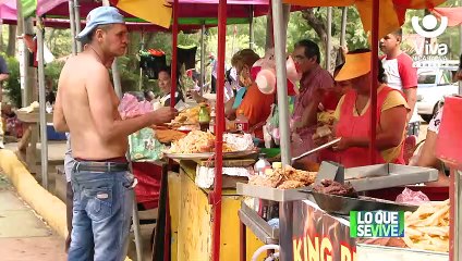 Veraneantes se refrescan en las ricas aguas de El Trapiche y El Trapichito