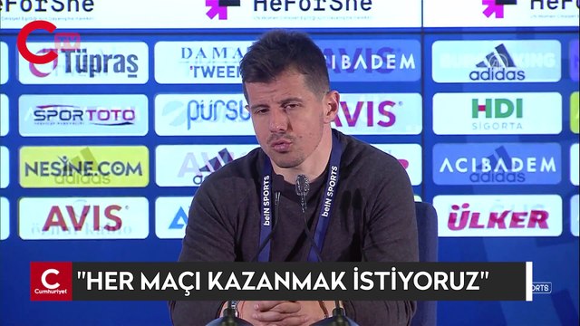 Emre Belözoğlu: Yolumuz kolay değil, her maçı kazanmak istiyoruz
