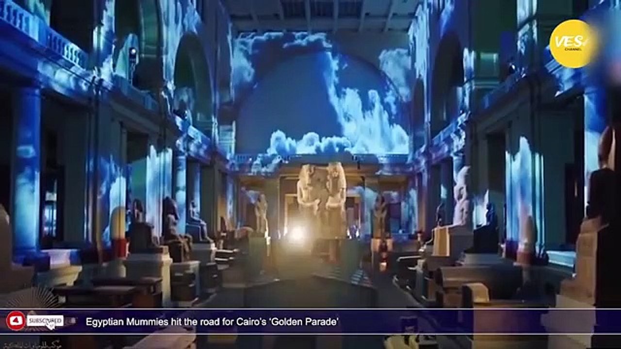 Egyptian Mummies hit the road for Cairos Golden Parade