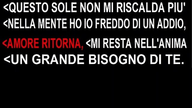 Pensando a te - Karaoke Albano e Romina Power