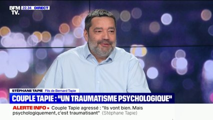 Stéphane Tapie à propos de l'agression de sa belle-mère: "Faire ça à une femme, c'est la seule image qui me choque réellement"