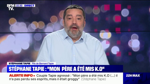 Agression de Bernard Tapie: selon l'un de ses fils, il a été mis K.O.