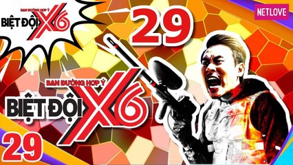 Biệt Đội X6 - Tập 29: Sao Việt bầm dập với thử thách bắn súng sơn