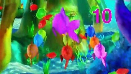 Numbers Song | Counting Fish | Nursery Rhymes | Original Song By LittleBabyBum!