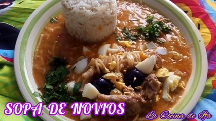 Cómo hacer SOPA DE NOVIOS, Deliciosa Receta Casera