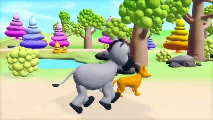 Missing Brain Of Ass Story Song | Cartoon Stories For Children | Story Songs For Kids