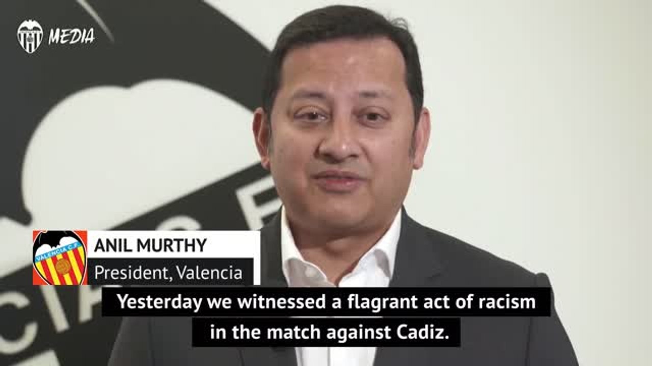 Valencia president supports Diakhaby in racism allegation