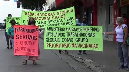 Profissionais do sexo querem ser considerados grupo prioritário