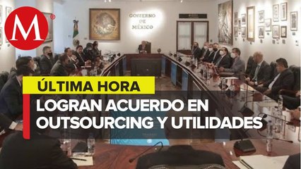 AMLO anuncia acuerdo sobre outsourcing con sindicatos y empresas