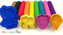 Learn Colors with Play Doh Modelling Clay and Cookie Molds and Surprise - video Dailymotion